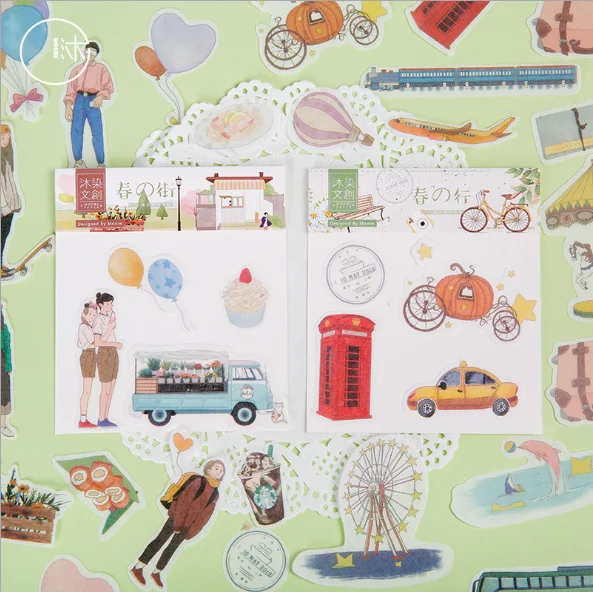 

20sets/1lot Spring day series Diary Planner Decorative Mobile Stickers Scrapbooking Craft Stationery Stickers