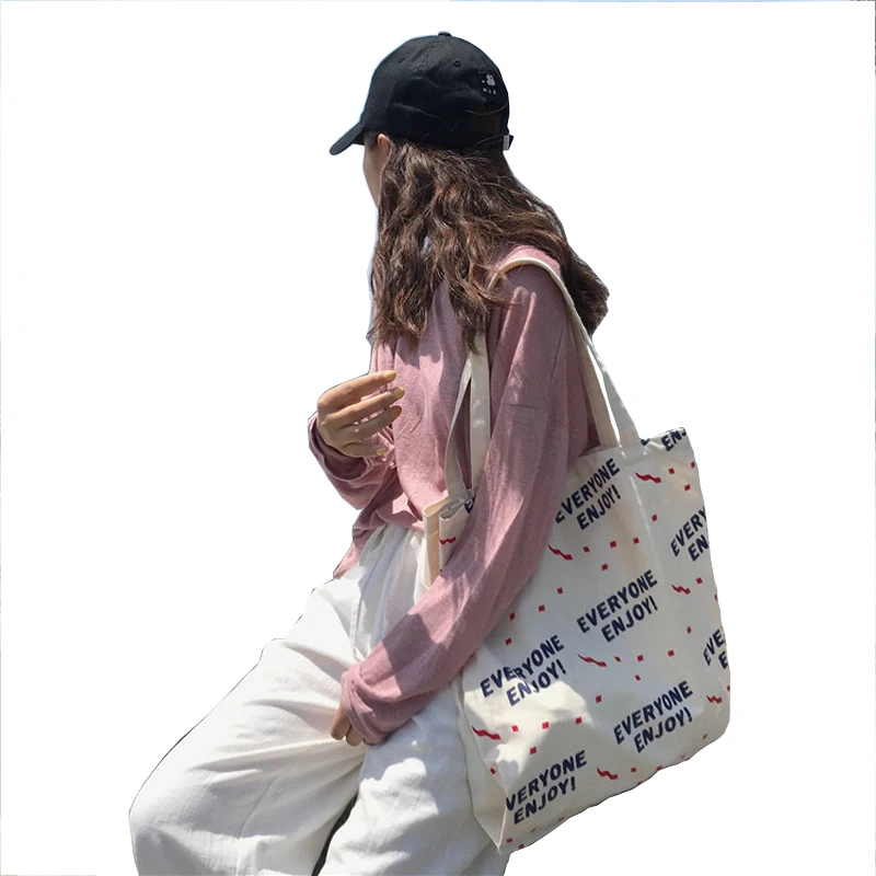 Многоразовые сумки для покупок Для женщин ткань Сумки-холсты большой Ёмкость складной эко-вместительная сумка для продуктов повседневная