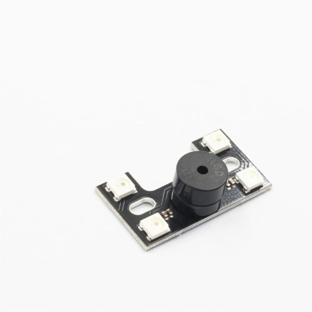 Портативный Super Mini WS2812B LED + 5 В активный звуковой сигнал для NAZE32 CC3D F3 F4 Контроллер