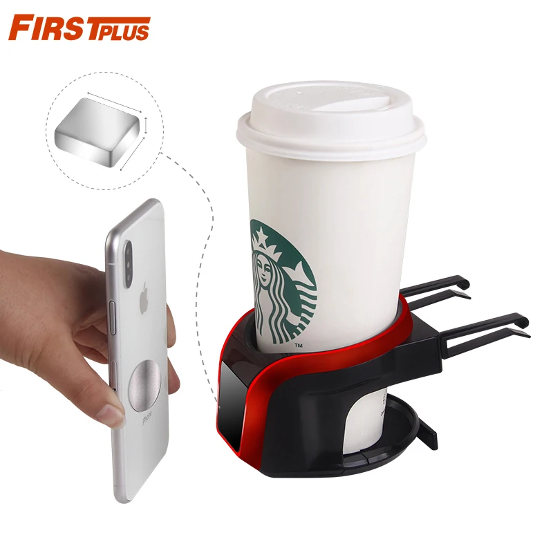 

Multi-Function Car Air Outlet Drink Holders Strong Magnetic Mobile Phone Holder 2-1 Water Cup Stand