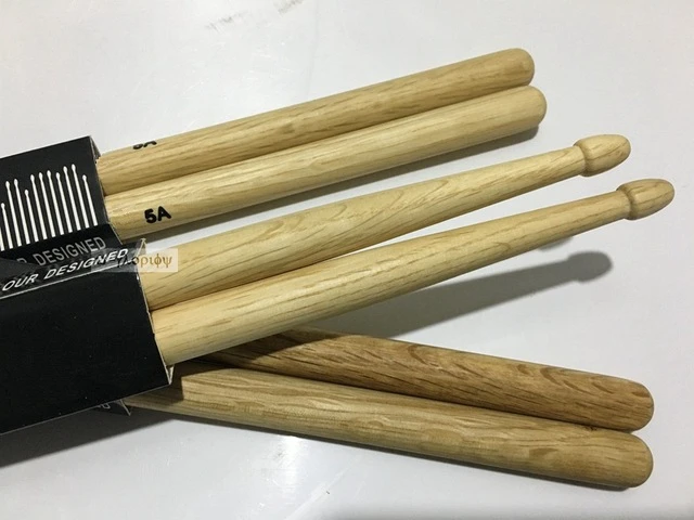 6 PAIR/Lot 5A OAK drum stick 6 PAIR/Lot 5A OAK drum stick
