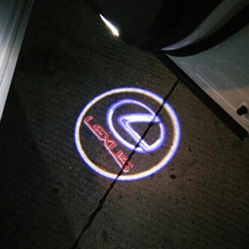 2016 New Led Door Warning Light With Lexus Logo Projector For Lexus