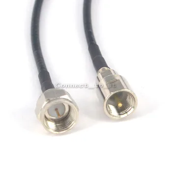 

100 Pieces shipping by DHL RF Coaxial F male Bulkhead to FME male Connector USB Modem Adapter Extension Cable 20 CM