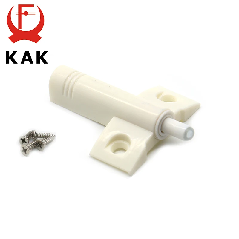 KAK 10Set/Lot Kitchen Cabinet Catches Door Stop Drawer Soft Quiet Closer Damper Buffers With Screws For Furniture Hardware