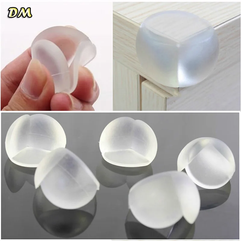 Round Corner Protectors Corner Cushions For Glass Tables Or Shelves