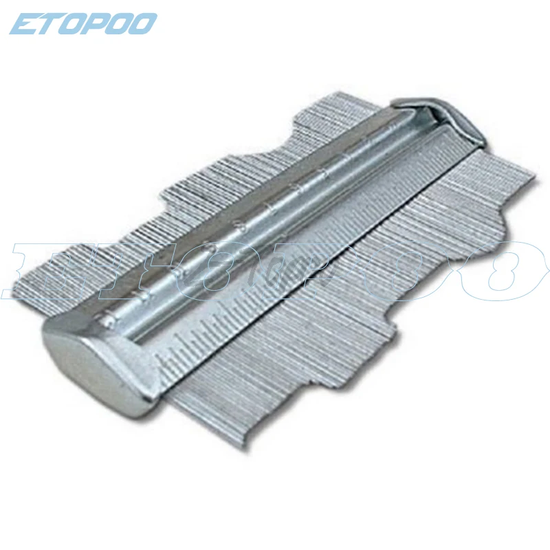 

150mm 6inch Professional Metal Contour Profile Gauge 125mm 5" Tiling Laminate Tiles General Tools Contour Gauge Duplicator