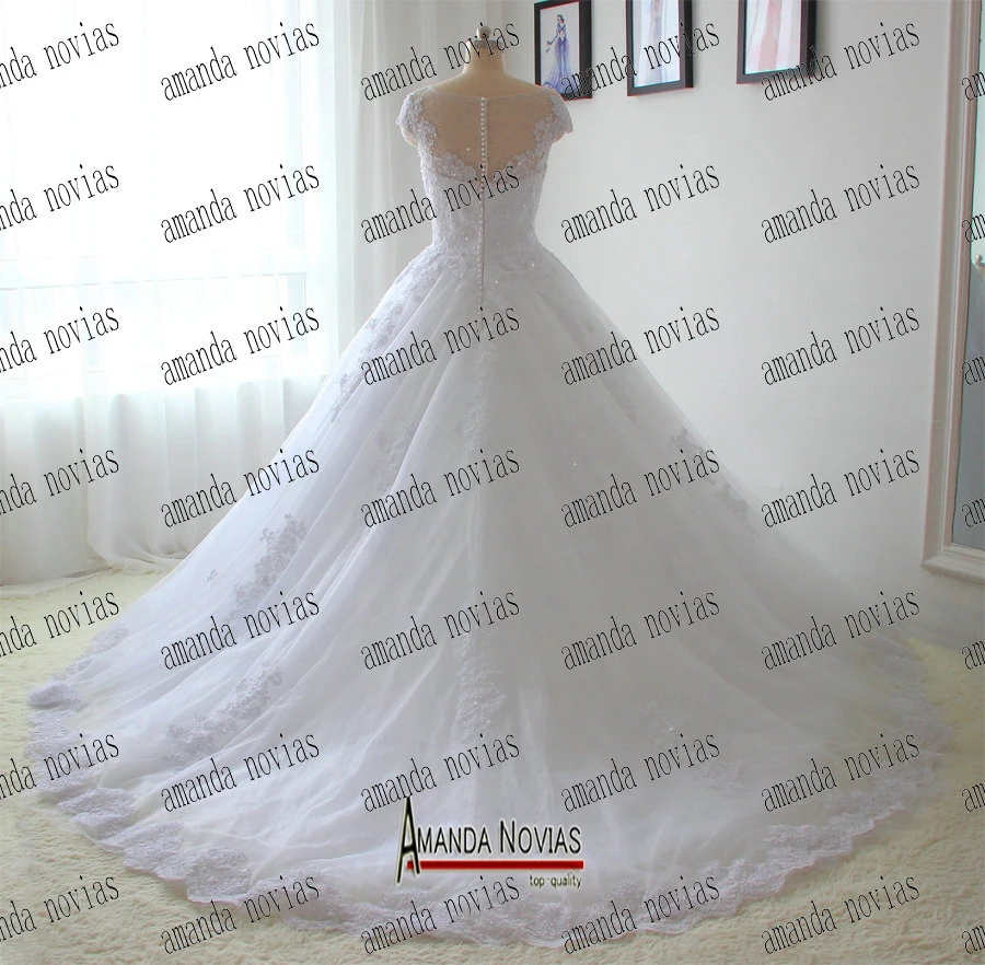 Vestido de noiva Новинка шар-фигурка бальное свадебное платье с бисером