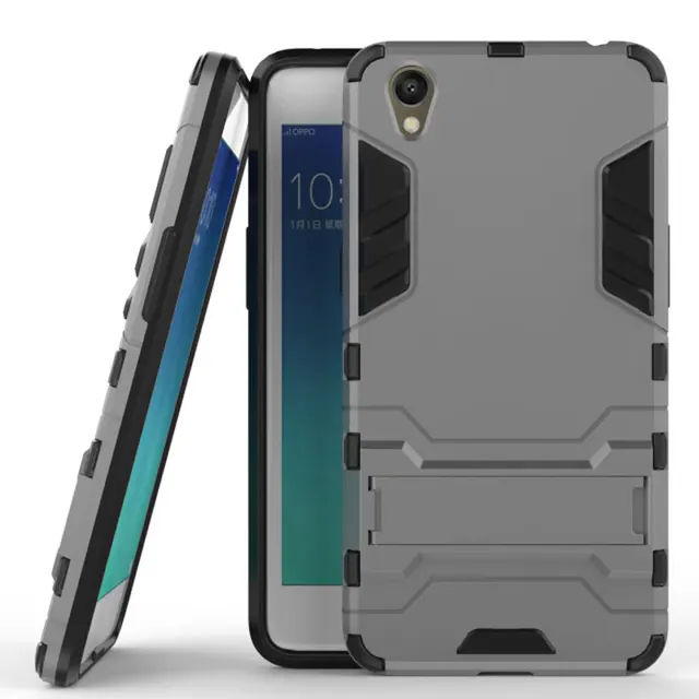 For OPPO A37 Case New 2 IN1 Pattern Back Cover Hard Plastic TPU Armor Anti knock Protective