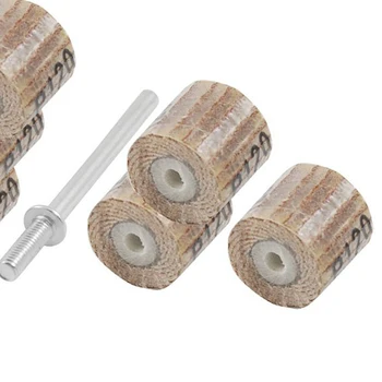 

DSHA New Hot 12 x 14 x 3mm 120-Grit Brush Grinding Tool Flap Wheel (10 Pieces)