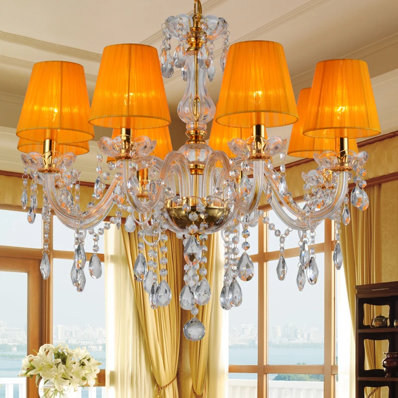 

Modern Crystal Chandelier Indoor home lamp lustres de cristal Chandeliers For Living Room or Bedroom Lighting lustre para sala