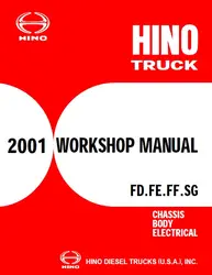 Руководство по обслуживанию HINO 2001-2018