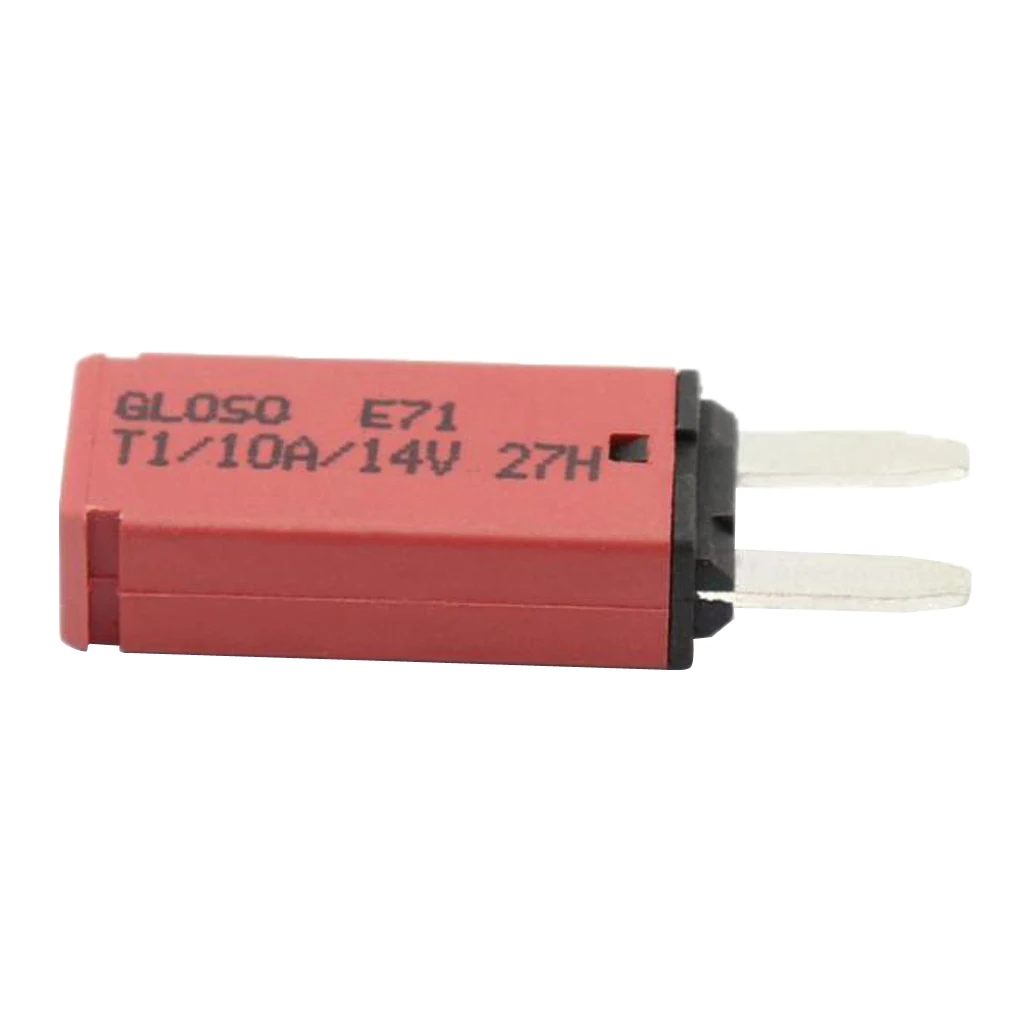 10A 14V DC Car Vehicle Mini Blade Fuse Reset Circuit Breaker Protector F440