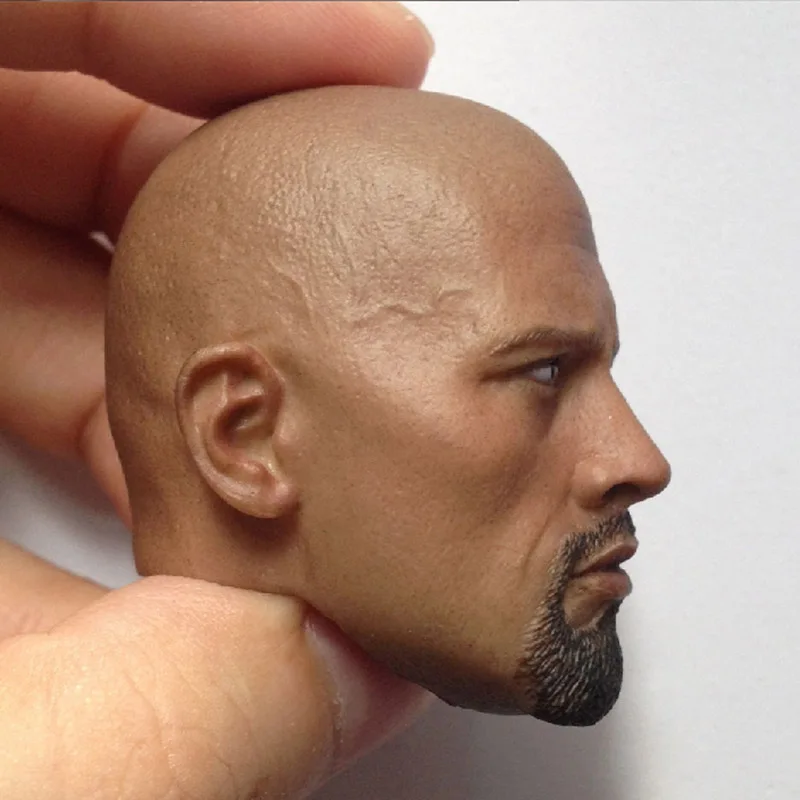 Details about   1/6 BELET Dwayne Johnson Head Carving For 12'' Figure Accessory INSTOCK 