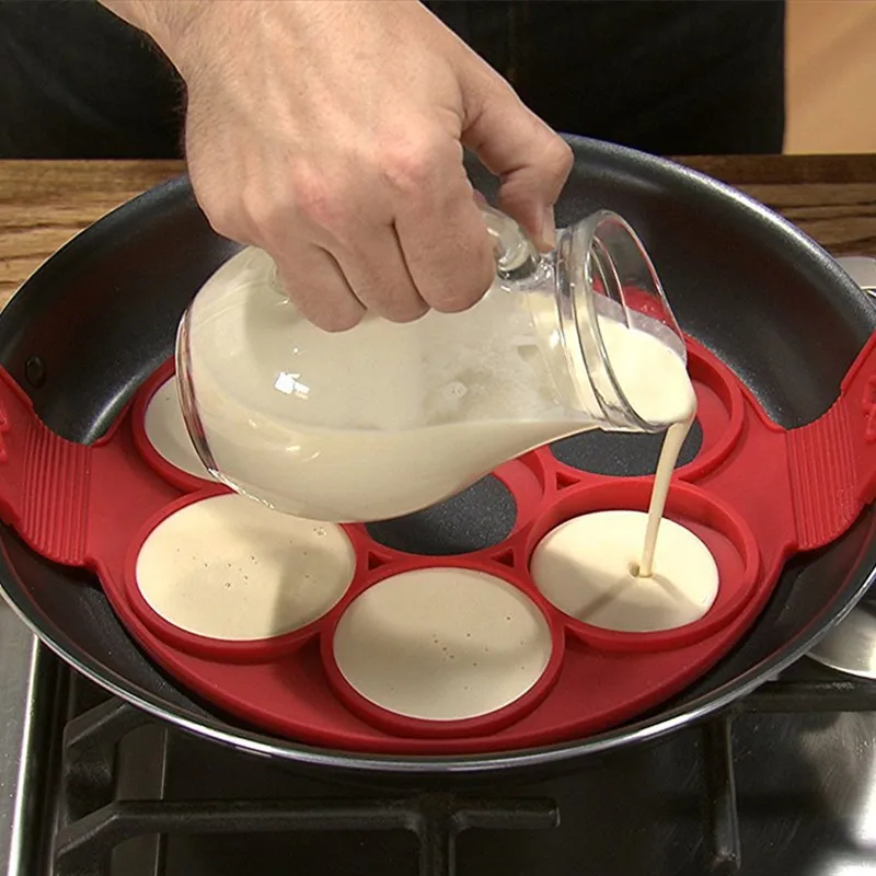 

New Arrival Fast & Easy Way To Make Perfect Panicakes Quality First Wonderful For Round Molds