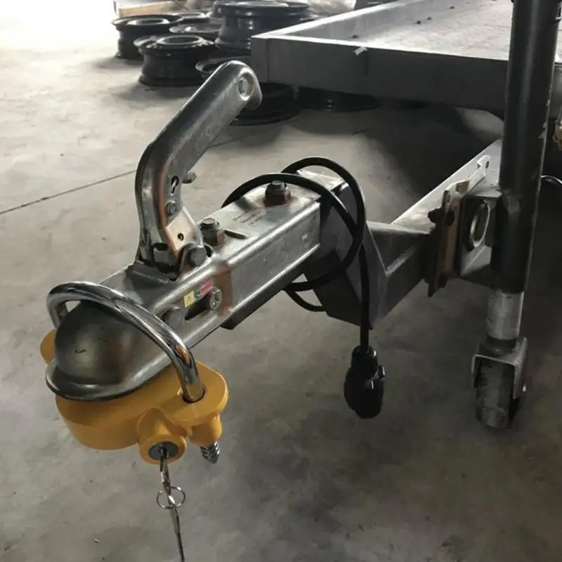 

VODOOL Caravan Accessories Universal Boat Motorcycle Caravan Trailer Ball Coupler Lock Trailer Heavy Duty Hitch Anti-Theft Lock
