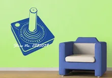 Joystick New Design Gamepad Gamer Vinyl Adesivo Wall Teen Room Gaming Room Wall Sticker Home Decor Living Room Art Mural LA236