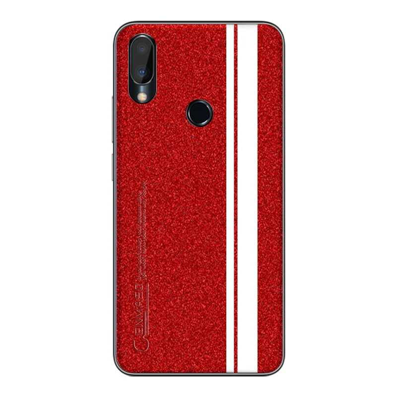 Красный Чехол для Xiaomi Redmi Note 7, чехол для Redmi Note 7 Pro, модный кожаный мягкий защитный чехол для Redmi Note 7, чехол Fundas - Цвет: Красный