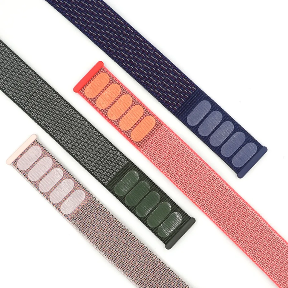 Тканый нейлоновый ремешок для apple watch часов 42 мм 38 спортивный браслет iwatch