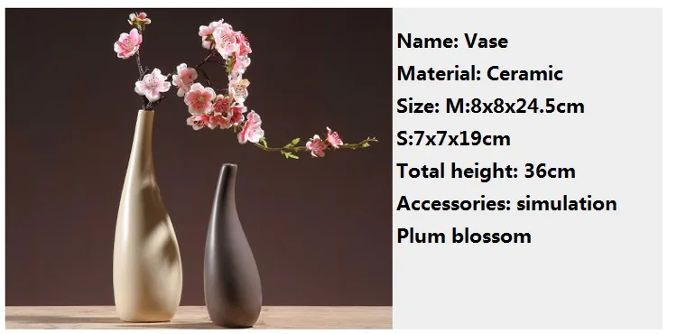 Декор для дома и офиса, классическая белая керамическая ваза, китайское искусство и ремесла, свадебное украшение, фарфоровая ваза для цветов, креативные подарки