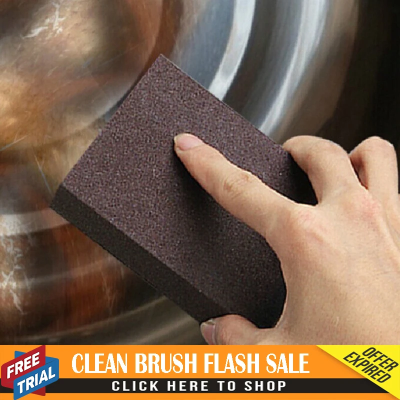 

Simple convenient Decontamination Brush Pot Pan Window Glass Washing magic cleaning Sponge Dish Bowl Kitchen clean tools