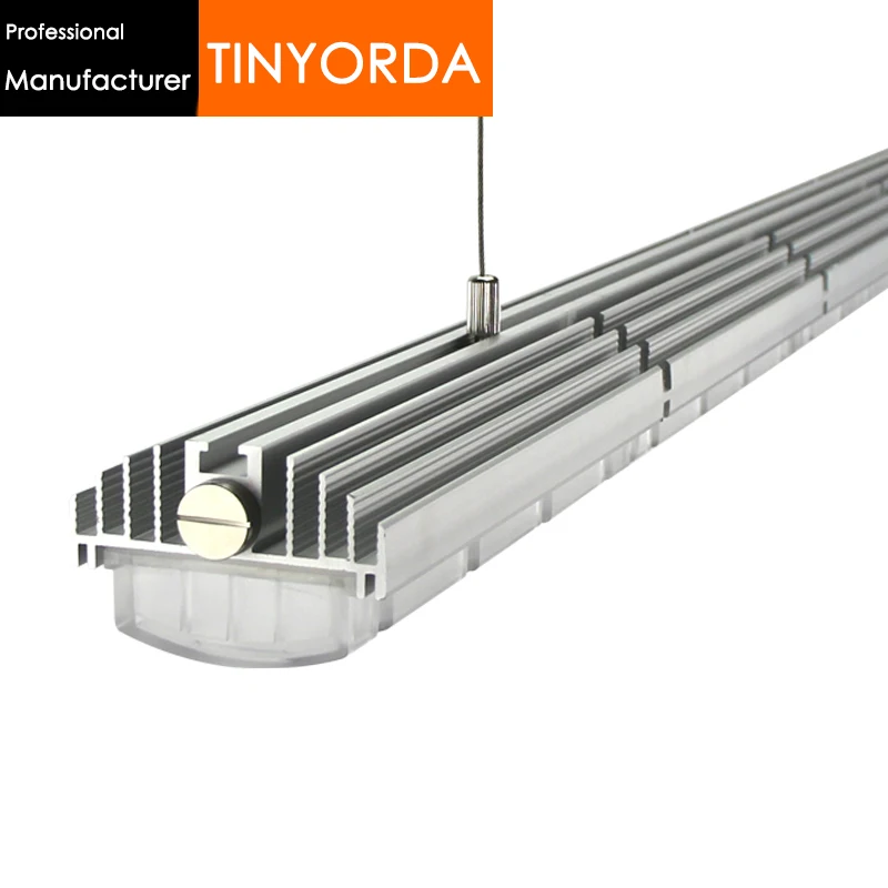 Tinyoorda TH6745 2 шт. (длина 1 м) 75 Вт Светодиодный светильник для выращивания теплоотвод