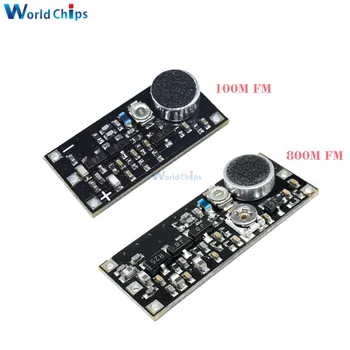 

FM Transmitter Wireless Microphone Surveillance Frequency Board Module For Arduino Adjustable Capacitor 88-115MHz 80-110MHz