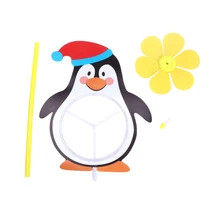 Китайский Зодиак ветер Спиннер ветряная мельница милый мультфильм животных Winnower детская игрушка