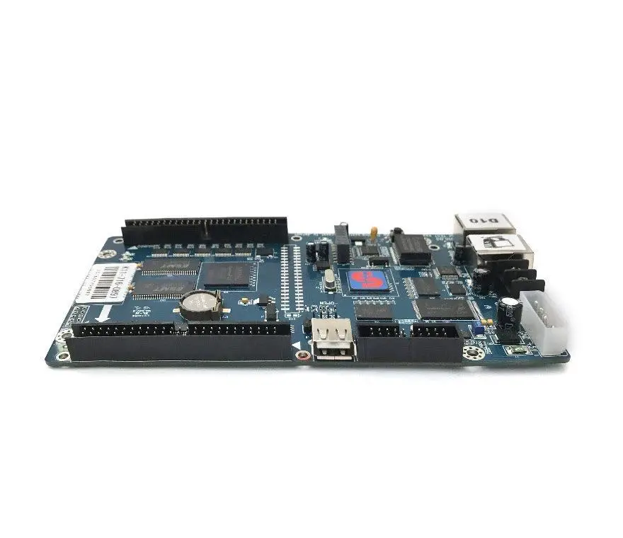 

After cascade 640*128dots XIXUN K13 LED Editor/LEDSign/LedStudio Software WIFI/GPS USB port full color asynchronous control card