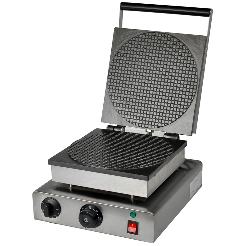 110v/220V Electric Circle Waffle Maker Commercial ice Cream Cone