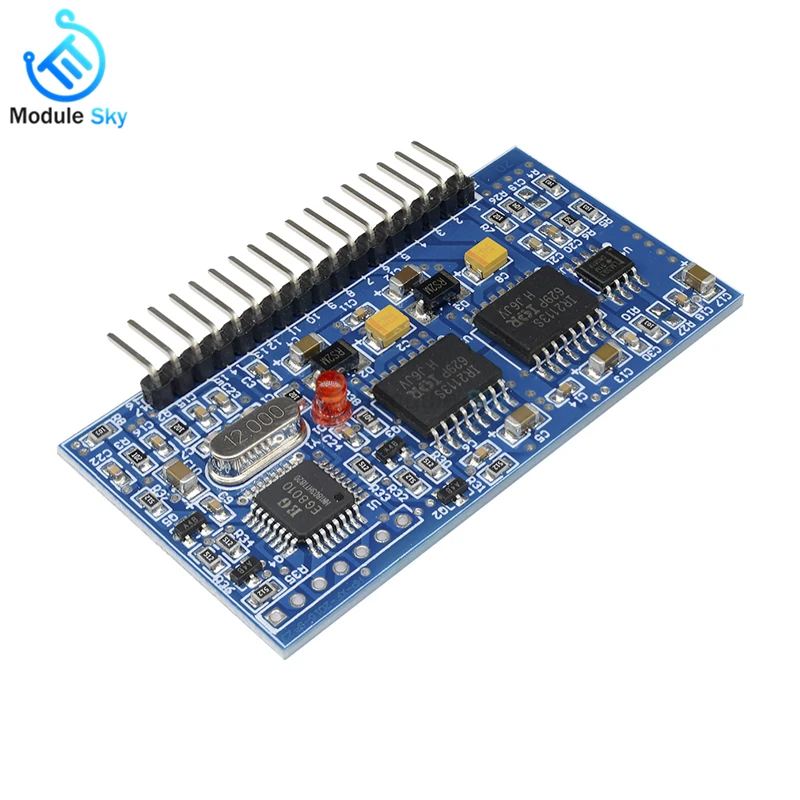 

DC-AC Pure Sine Wave Inverter SPWM Driver Board EGS002 EG8010 + IR2113 Driver Module 12Mhz Crystal Oscillator