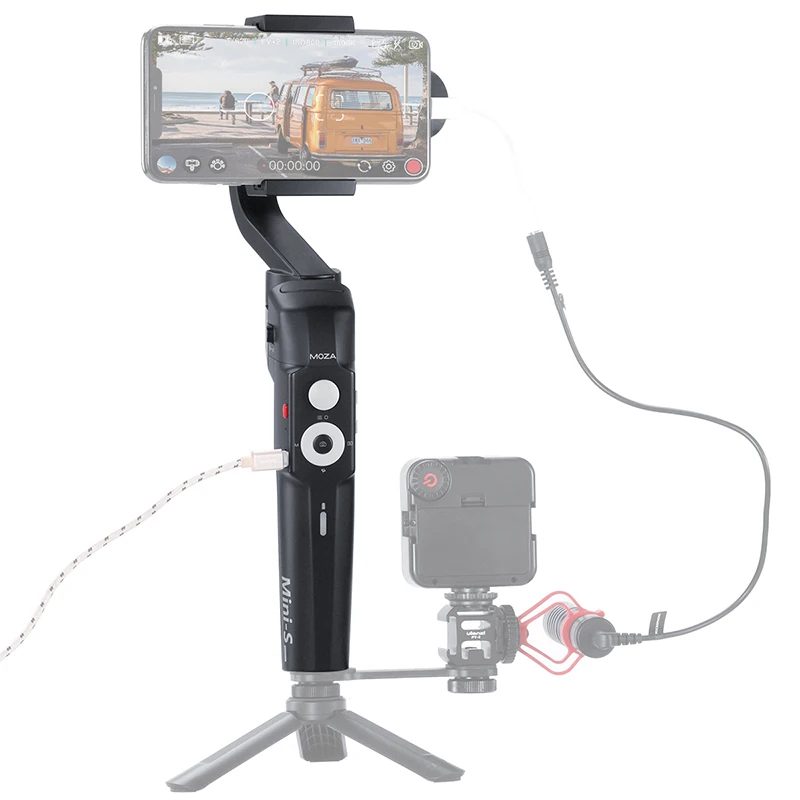  MOZA Mini S Foldable 3-Axis Handheld Gimbal Stabilizer for IOS10.0 iPhones Andriod 8.1 Smart Phones