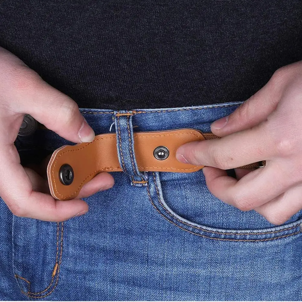 Nylon Belts 15 Styles Child Buckle-Free Elastic Belt No Buckle Stretch Belt For Kids Toddlers Adjustable Boys and Girls