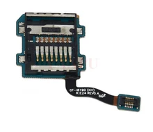 100 original cell phone repair parts Flex Cable For samsung galaxy s3 mini i8190 sim card