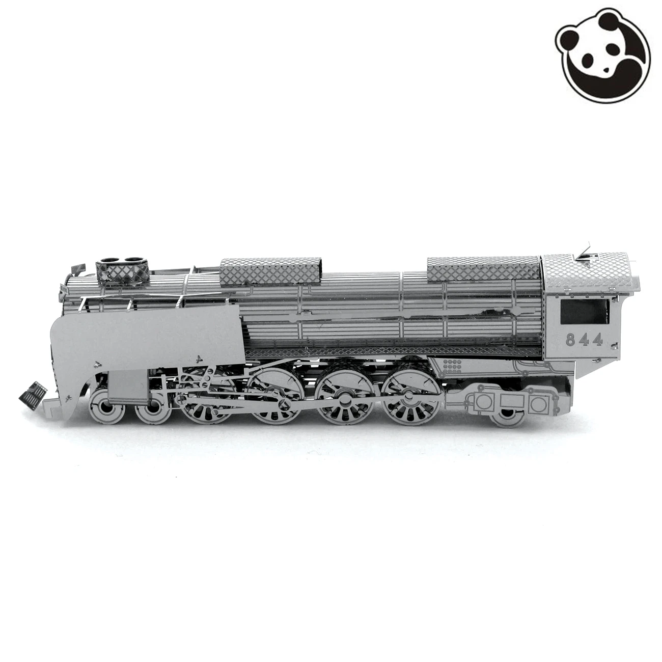 

Panda model@VEHICLES 3D Metal Model Puzzles STEAM LOCOMOTIVE Chinese Metal Earth Stainless Steel ICONX Creative gifts