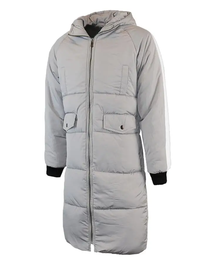Мужские зимние Утепленные парки куртки мужские модные повседневные свободные большие размеры теплая длинная секционированная куртка пальто хлопок лайнер куртки