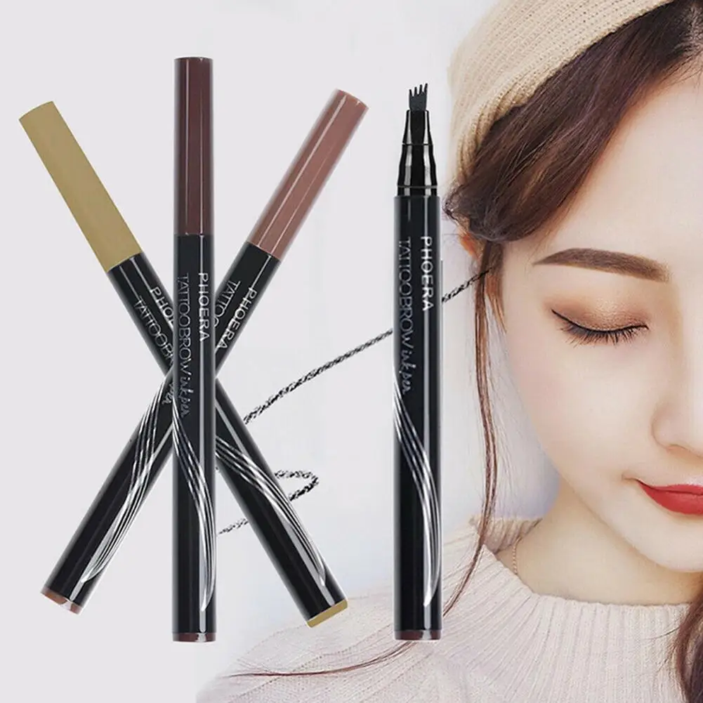 1 шт. натуральная ручка для бровей карандаш для татуировки Microblading Eye Brow Pencil профессиональный водонепроницаемый бровей косметический макияж для глаз