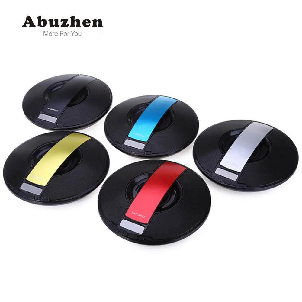 

Abuzhen Portable Mini Wireless Bluetooth Speaker Surround Sound Music Player Support TF Altavoz Speaker for Smartphones Computer
