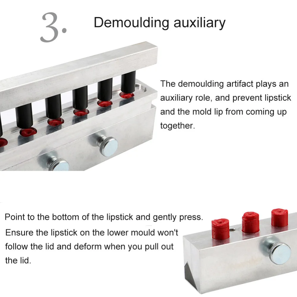 6 полости 12,1 мм Форма для губной помады форма капли Форма для губной помады губная помада бальзам с помадой для стриптиза Горячая