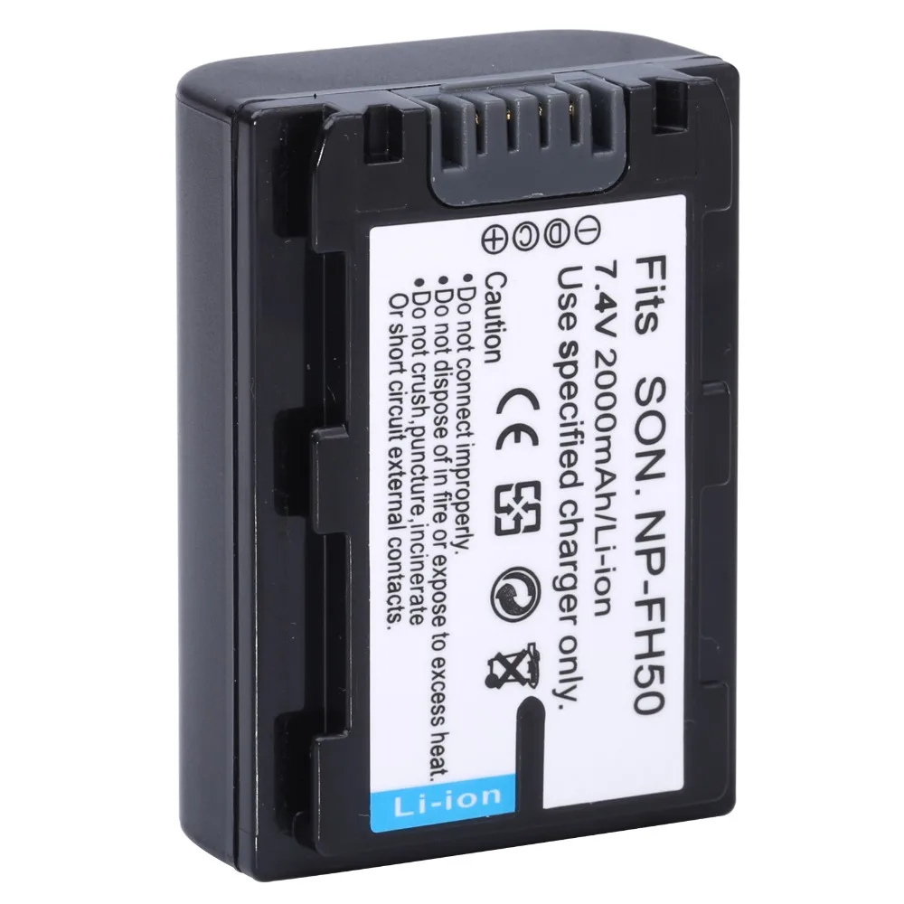 2 шт. Probty NP-FH50 NP FH50 Батарея+ USB Dual Зарядное устройство для sony A230 A330 A290 A380 A390 HDR-TG1E TG3 TG5 TG7 DSC-HX1 DSC-HX200