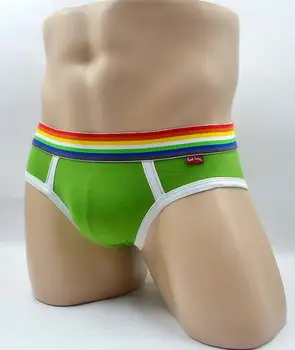 

6Pcs Men's Underwear Cotton Briefs Shorts Men Briefs Underwear Mix Colors J001
