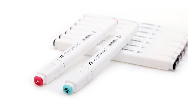 Preise Touchfive 30 40 60 80 168 Farben stift Art Marker Set Dual Kopf Skizze Marker Aquarell pinsel Stift Für Zeichnung Animation Manga