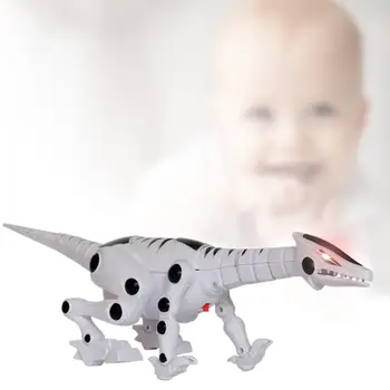 

Electric Dinosaur For Children Walking Robot Roaring Interactive Dinosaur Toy With Music Light And Sound Effects Intelligent Toy