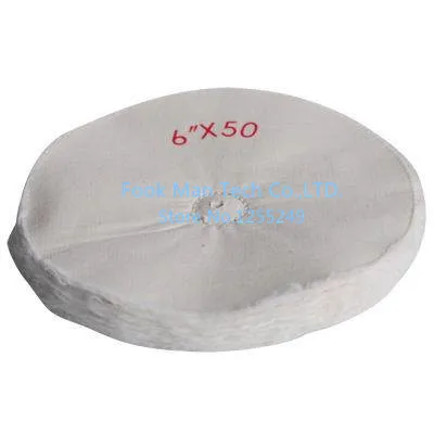 Белый полировальный круг для полировки ювелирных изделий Buff.10pcs/Лот. высокое качество