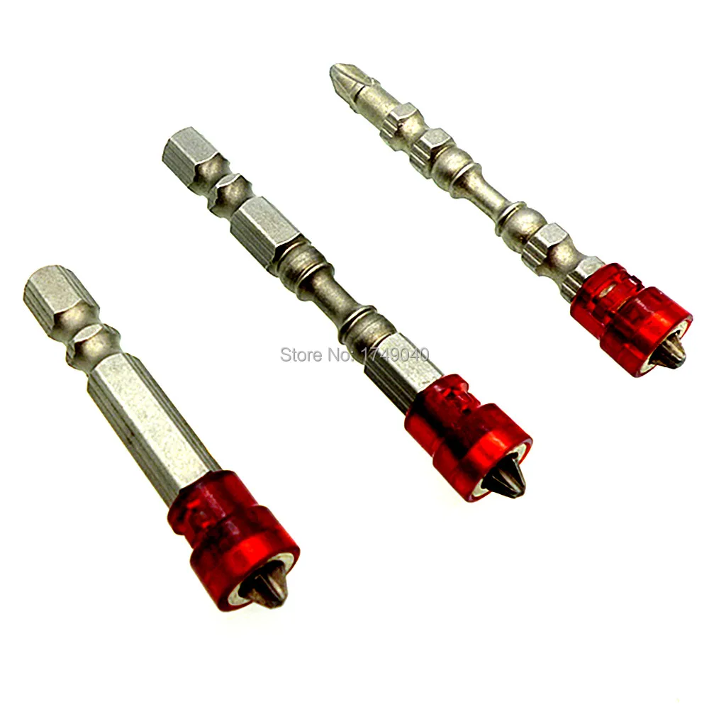 

1/4" Hex Shank PH2 Phillips Screwdriver Bit 50mm 65mm Single & Dual Head Magnetic Drywall Screw Driver Bit Tool With Depth Stop