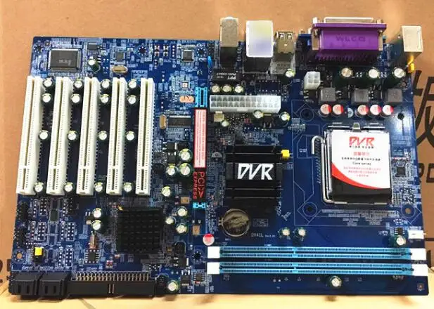 

G41 ATX Motherboard New Industrial Mainboard IPC Board with LGA775 VGA LPT LAN 2COM 4SATA DDR3 5-PCI Slot