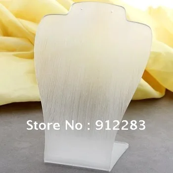 

De Bijoux 5pcs 160*110mm Bust Stud Earring Necklace Acrylic Display Stand,Fashion Jewelry Display