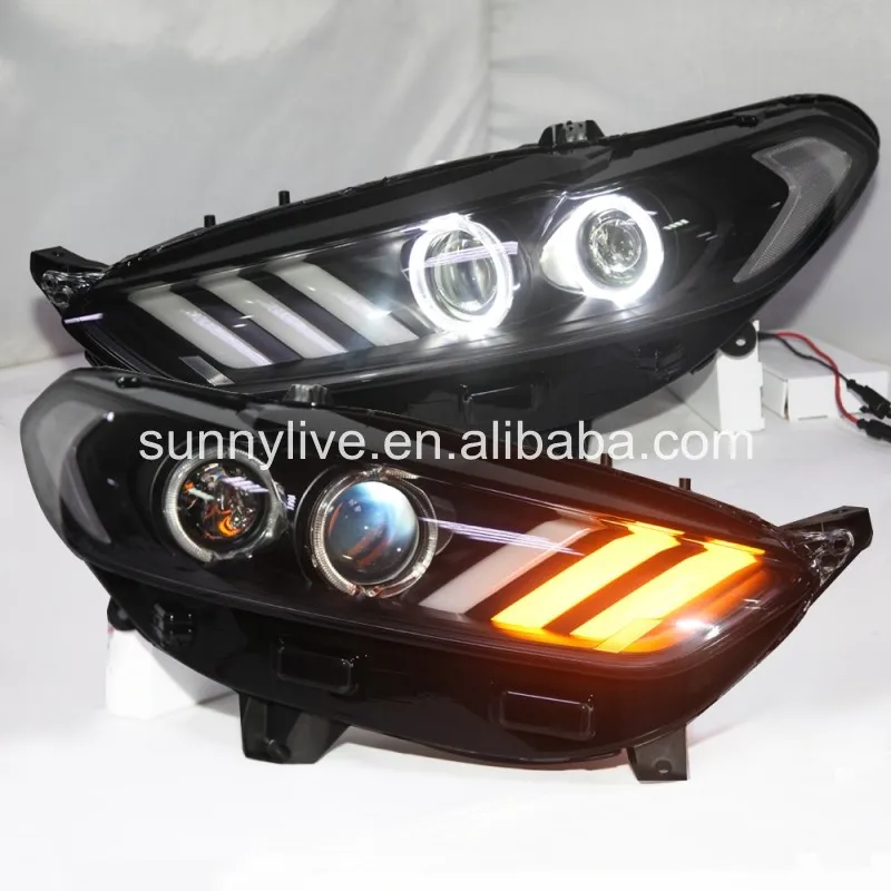 

2013-2015 For Ford for Mondeo Fusion Titanium Projector Lens LED Light JC