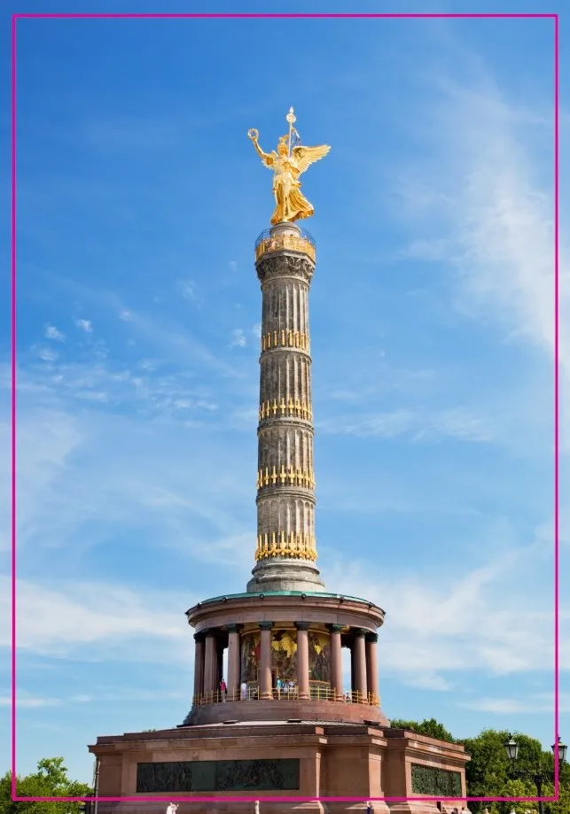 

Metal Wrapped Magnets Free Shipping,Victory column,Berlin Deutschland Souvenir Photo Fridge Magnet 5611 Travel Gift
