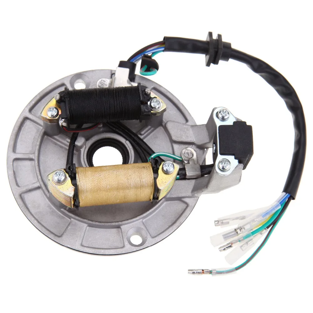 Free Shipping Magneto Stator Plate 70cc 90cc 110cc 125cc For Chinese Dirt Bike ATV Go Kart Sunl | Автомобили и мотоциклы