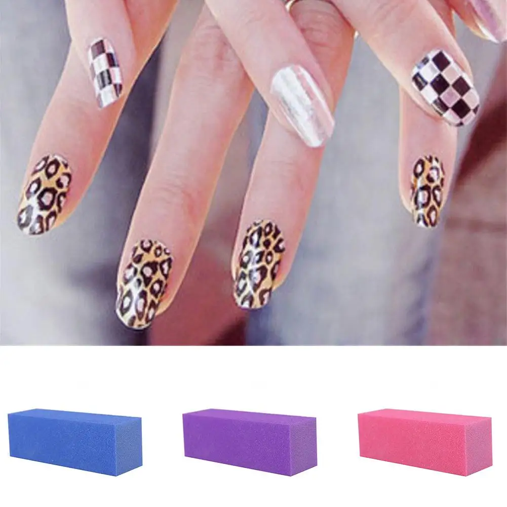 

Nail Buffer Block 10Pcs Nail Manicure Buffing Sanding Buffer Block Files Salon Art Polisher Tool